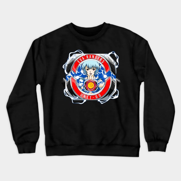 Eva Rangers Unit 00 Crewneck Sweatshirt by manoystee
